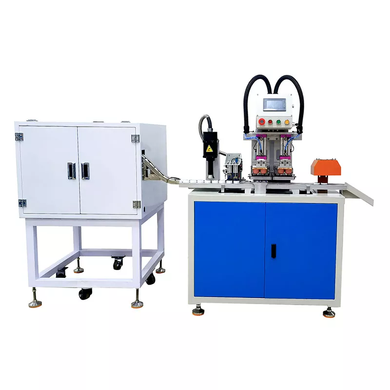 2 Colours Bottle Caps Pad Printer သည် Plasma Treatment ဖြင့်