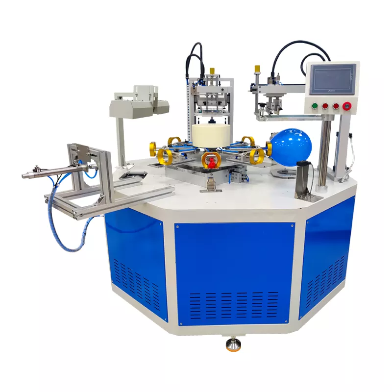 အလိုအလျောက် အရောင် ၂ ရောင်ပူဖောင်း စကရင်ပုံနှိပ်စက်